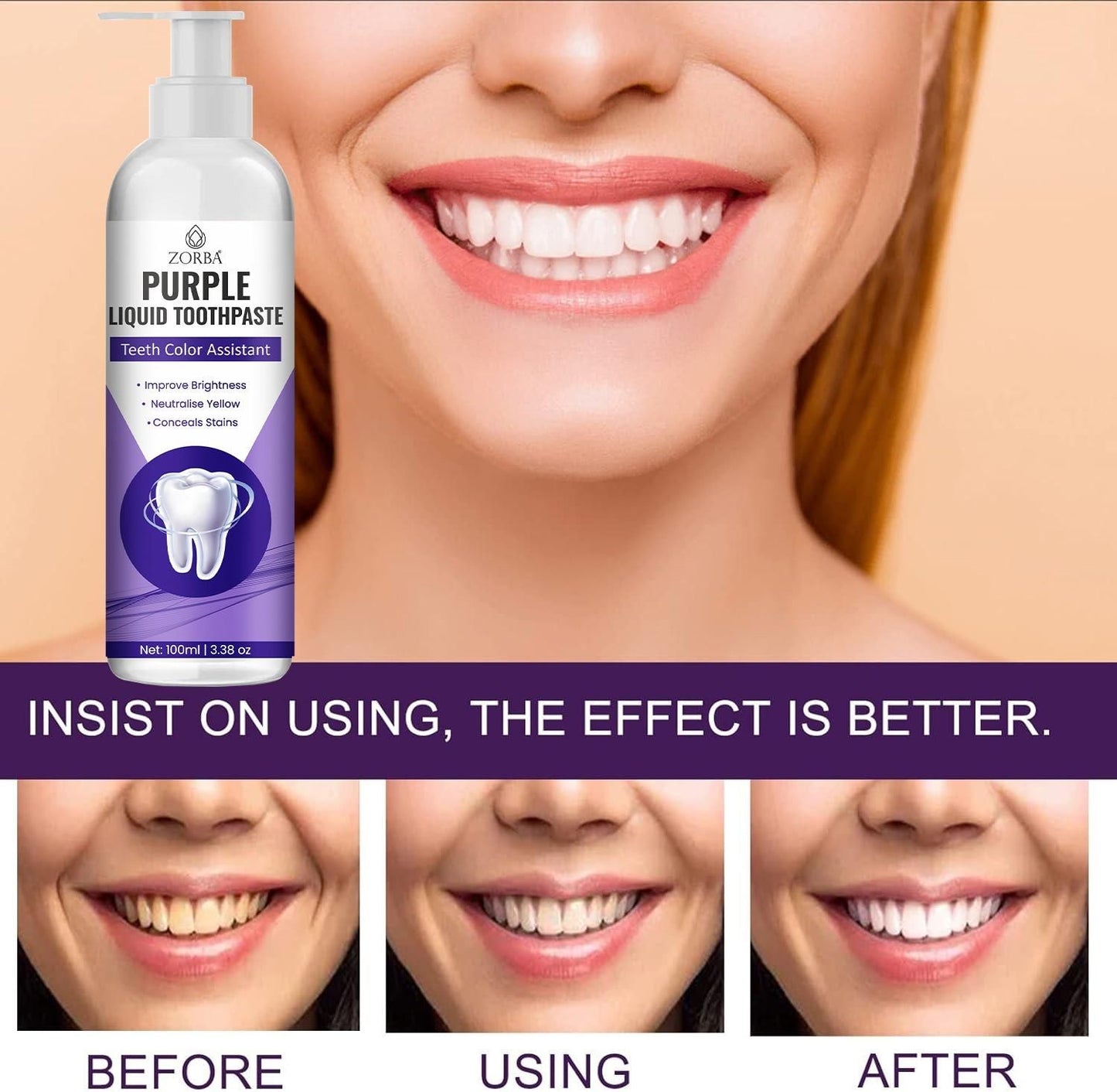 Liquid Toothpaste 200ml Pack of 2